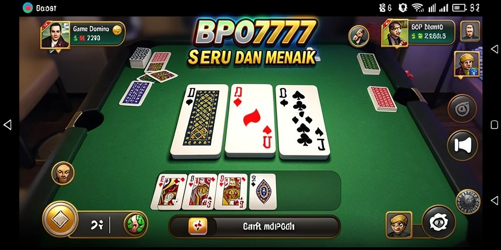 Tampilan menarik dari gameplay BPO777 yang mendebarkan.