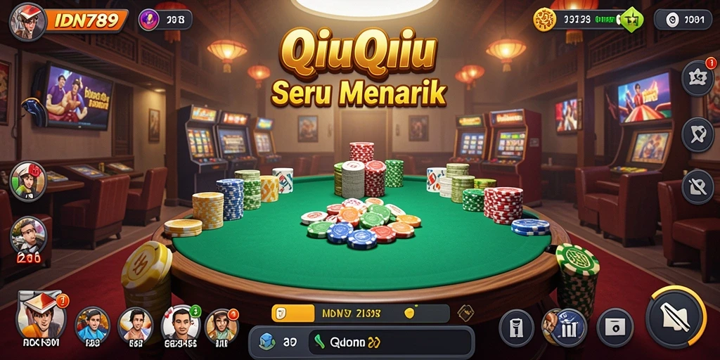 Screenshot IDN789 menampilkan gameplay QiuQiu yang mengasyikkan.