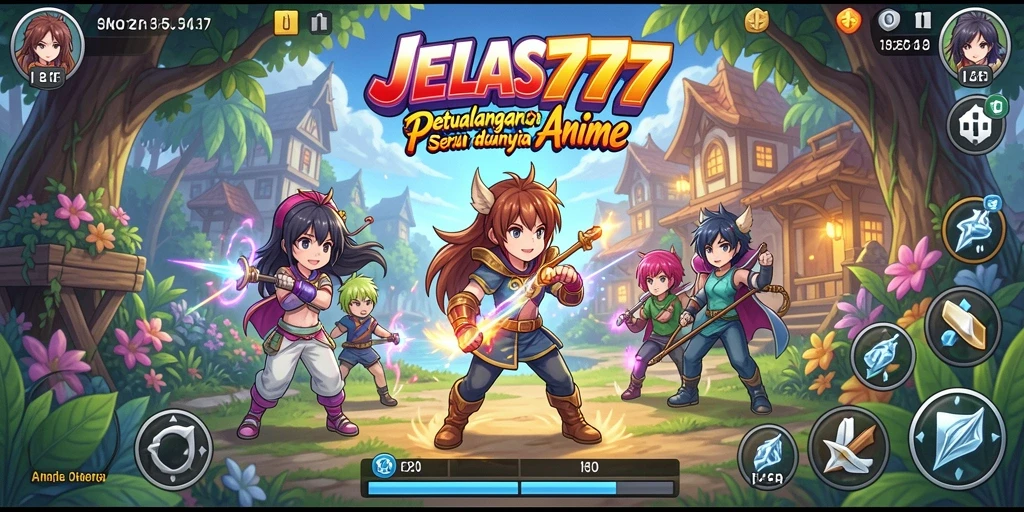 Tampilan gameplay menakjubkan dari JELAS777 yang penuh aksi.
